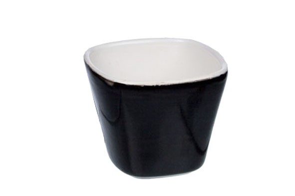 BLACK-WHITE APERO COUPELLE MINI SET 4 5,5X5,5XH4,7CM main product photo