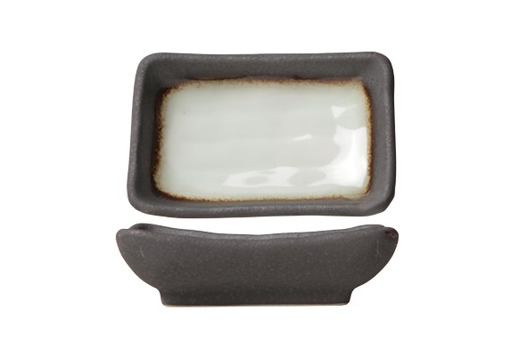 STONE RECTANGULAR DISH 10.5X7CM main product photo