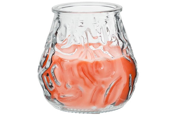 CT MINI LOWBOY TRANSP-PASTEL CORAIL D7.5 XH7.5CM - 17 UUR main product photo