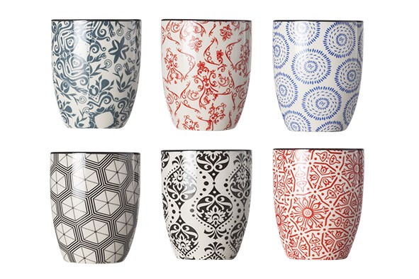 DELIRIO MINI BEKER D5.6XH6.7CM 6 ASS ZONDER OOR - 9CL main product photo