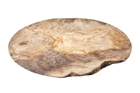 ASSIETTE 28CM BOIS D'OLIVIER main product photo