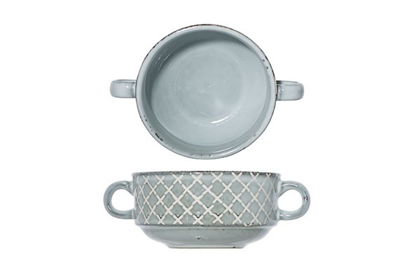 VENEZIA DUE TASSE SOUPE D11.5XH5.8 -33CL AVEC DEUX ANSES main product photo