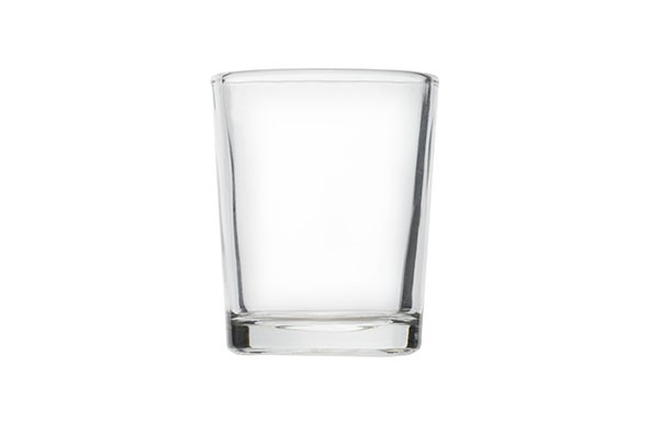 THEELICHTHOUDER GLAS D5.6XH6.7CM