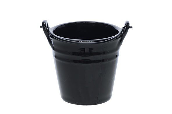 BUCKET BLACK MINI BUCKET D8.5XH8.5CM 25C main product photo