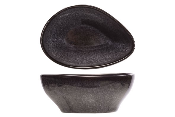 BLACK GRANITE COUPELLE 12X9XH5CM TRIANGULAIRE main product photo