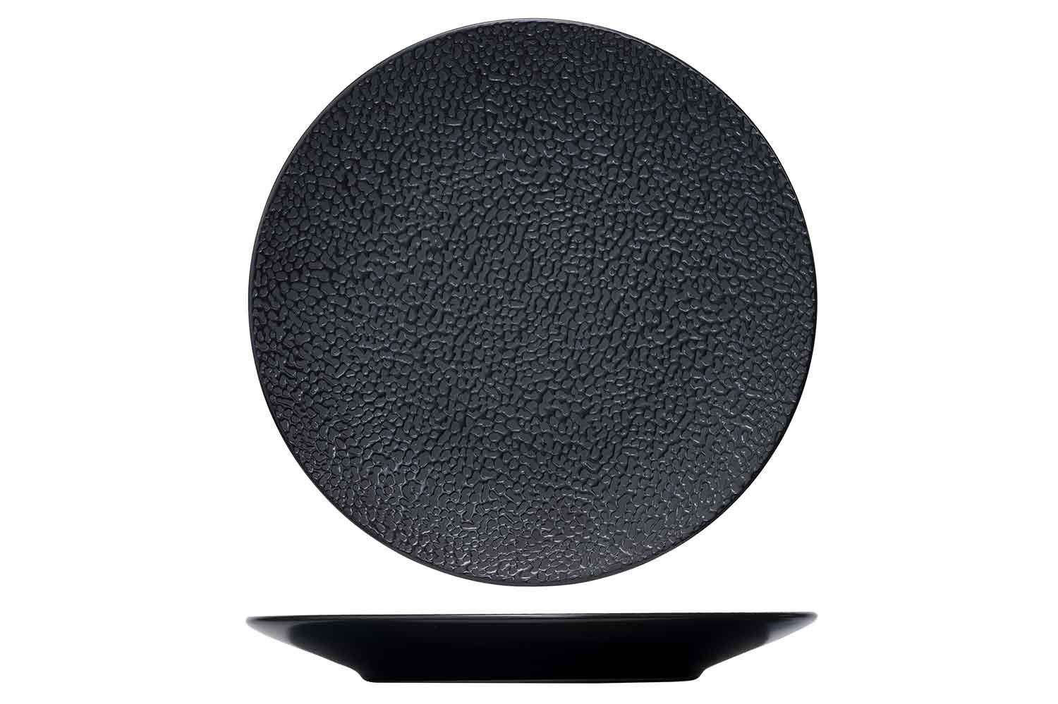 CANDY BLACK ASSIETTE PLATE D26,8CM main product photo