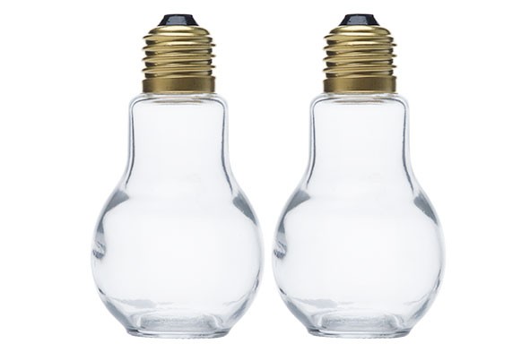 SALZ UND PFEFFERFASS GLÜHBIRNE SET 2 SET2 BALLON GLASXH9,5CM main product photo
