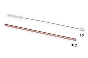 TRINKHÄLME RF KUPFER SET10 21,4CM+ BURSTE 24CM main product photo