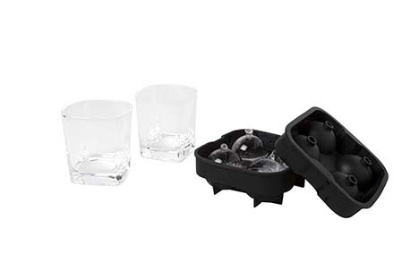 VERRE DE WHISKY SET3 D8,2XH8,6CM COLOR BOX main product photo