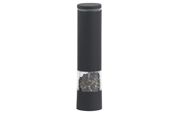 ELECTRIC PEPPERMILL D5.7XH1.5CM RUBBEREXCL BATTERIES