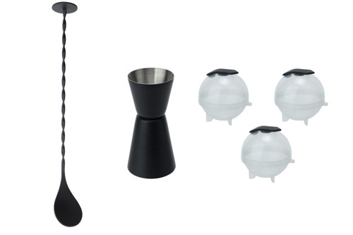 COCKTAIL SET  SET5 ICE CUBEMIXINGSPOON JIGGER main product photo