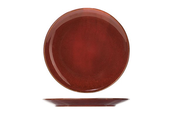 DARWIN BURGUNDY PLAT BORD D27,3CM main product photo