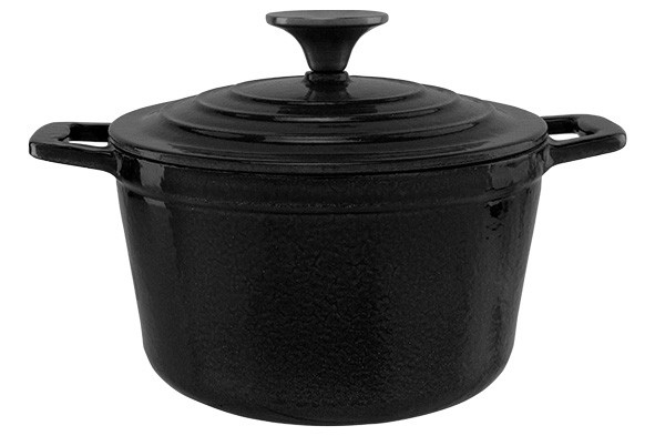 CASTARD KOOKPOT MATZWART 1,85L D18X H10CM GIETIJZER main product photo