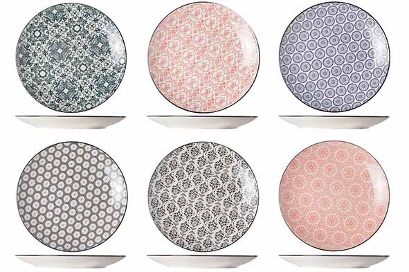 DELIRIO PLAT BORD D23.5CM 6 ASS main product photo