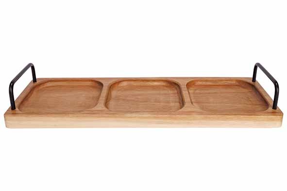 ACACIA SERVIERBRETT 40X14CM  MIT GRIFF main product photo