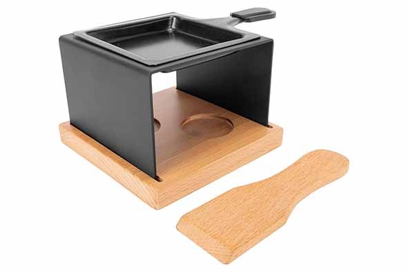 ASPEN RACLETTE QUADRATISCH 1 PERSON+ SPATEL main product photo