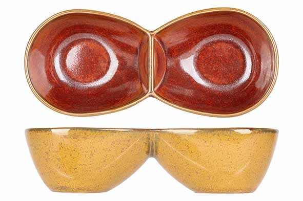 ELEMENTS MUSTARD DUO APEROSCHALCHEN14X6,2XH3,5CM main product photo