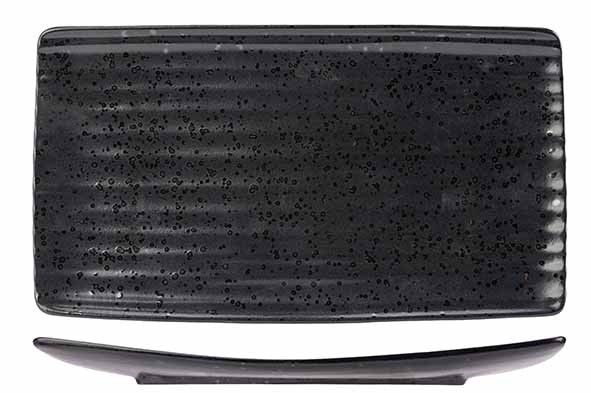 ARTISAN NOIR ASSIETTE RECT. 36X20CM main product photo