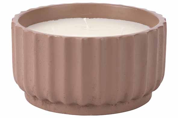 GEURKAARS 3 WICKS BRUIN 14X14XH7,5CM CEM ENT 25H main product photo