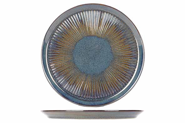 SOLAS BLEU ASSIETTE DESSERT D21CM main product photo