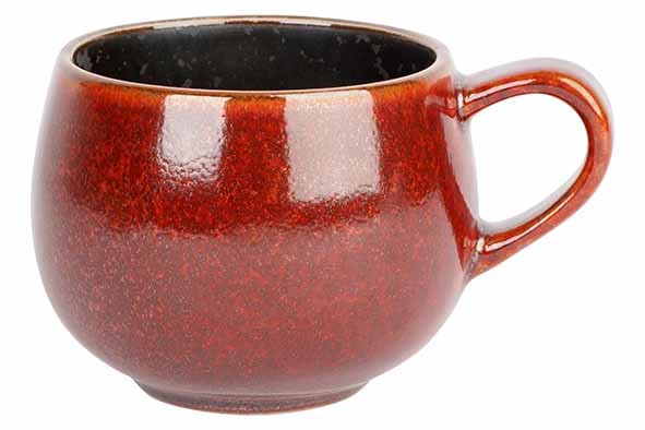 ELEMENTS MAROON KAFFEETASSE 19CLD7XH6,2CM MIT HENKEL main product photo