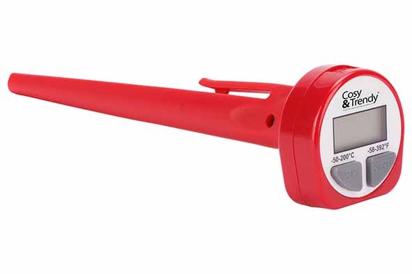 DIGITALE VLEESTHERMOMETER -50 TOT 200°C 3,7X3,2X14,5CM main product photo