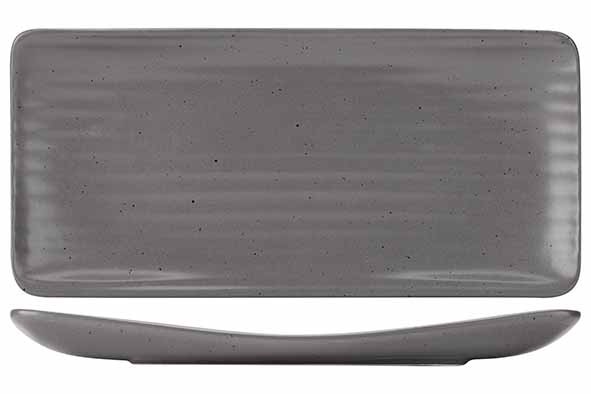 ARTISAN GRIS ASSIETTE RECT. 30X15CM main product photo