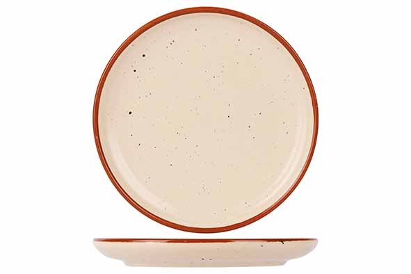 ARTISAN CREAM ASSIETTE PLATE D17CM COUPE main product photo