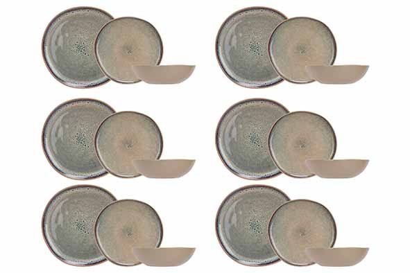 OONA SAND GREEN SET 18 TLG main product photo