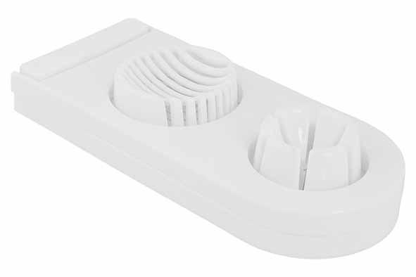 EIERSNIJDER SCHIJFJES EN PLAKJES WIT main product photo