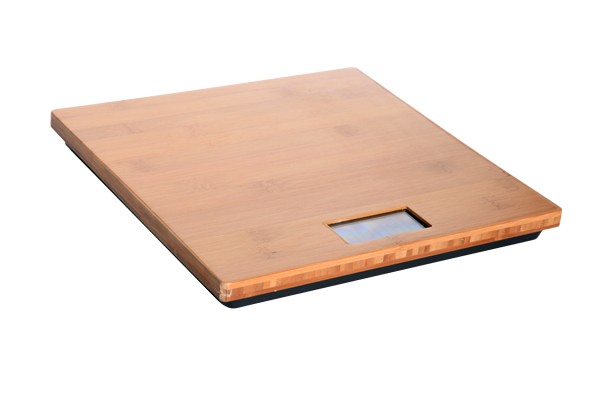 PERS. SCALE BAMBOO ELECTR. 180KG - 100G30X30XH3.2CM - EXCL. 2XAAA BATT. main product photo