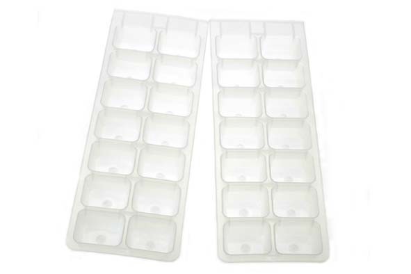 EISWÜRFELHALTER SET2 PLASTIC WEISS main product photo